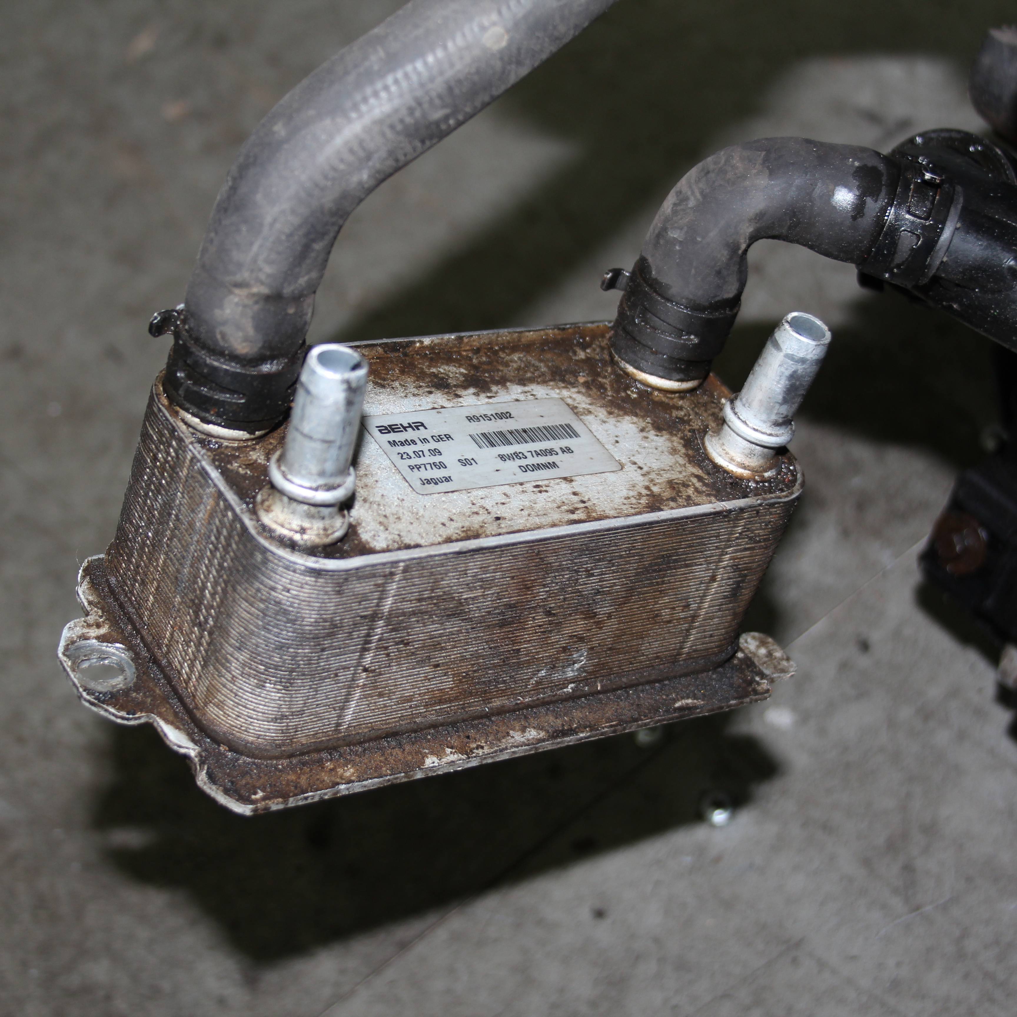 JAGUAR XF I (2007—2011) для Радиатор (маслоохладитель) АКПП