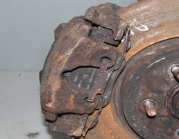 Суппорт передний правый для JAGUAR XF I (2007—2011)  запчасти бу