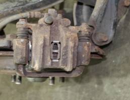 Суппорт задний левый для HONDA Accord VII (2002—2006)  запчасти бу