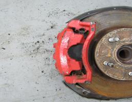 Суппорт передний левый для HONDA Civic VIII (2005—2009)  запчасти бу