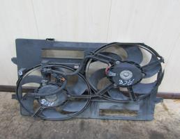 Диффузор вентилятора в сборе с вентиляторами для JAGUAR X-type I (2001—2009)  запчасти бу