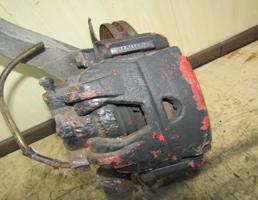 Суппорт передний правый для JAGUAR XF I (2007—2011)  запчасти бу