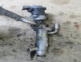 Клапан ЕГР/EGR с теплообменником правый для JAGUAR XF I (2007—2011)  запчасти бу