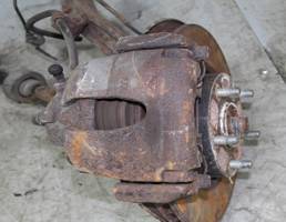 Суппорт передний левый для HONDA Accord VII (2002—2006)  запчасти бу