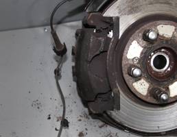 Суппорт передний левый для HONDA Civic VIII (2005—2009)  запчасти бу