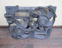 Диффузор вентилятора в сборе с вентиляторами для JAGUAR X-type I (2001—2009)  запчасти бу