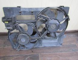 Диффузор вентилятора в сборе с вентиляторами для JAGUAR X-type I (2001—2009)  запчасти бу