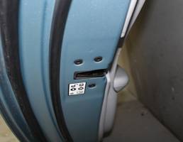 Замок двери задней правой для JAGUAR XF I рестайлинг (2011—2015)  запчасти бу