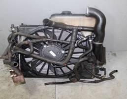 Диффузор вентилятора в сборе с вентиляторами для JAGUAR S-type I рестайлинг (2004—2008)  запчасти бу