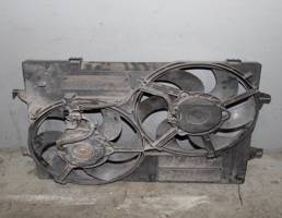 Диффузор вентилятора в сборе с вентиляторами для JAGUAR X-type I (2001—2009)  запчасти бу