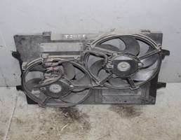 Диффузор вентилятора в сборе с вентиляторами для JAGUAR X-type I (2001—2009)  запчасти бу